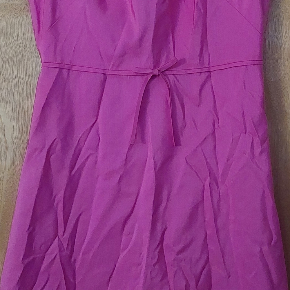 J.Crew 100% Silk Pink Dress - Picture 4 of 6